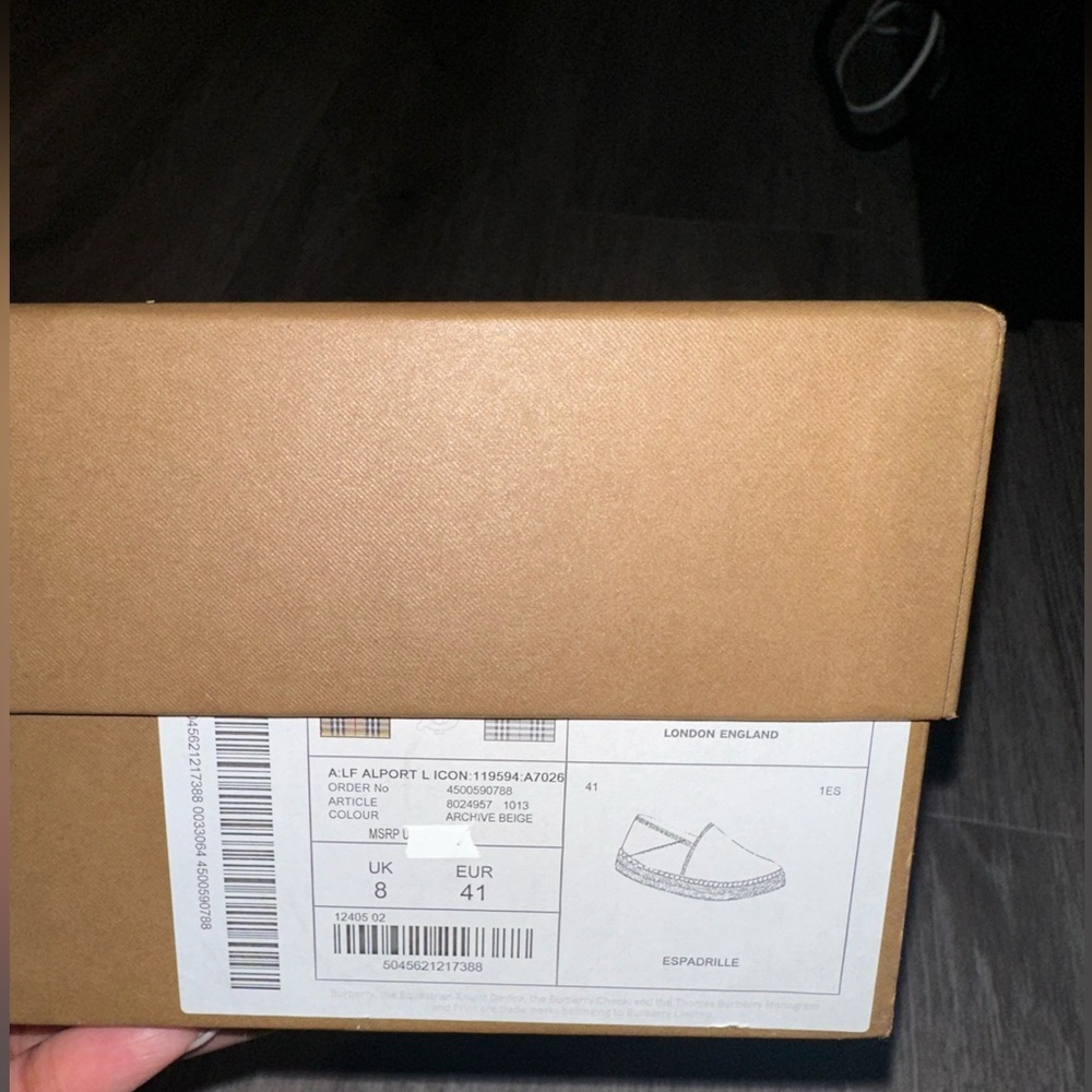 Burberry Icon Striped espadrilles - Picture 2 of 6